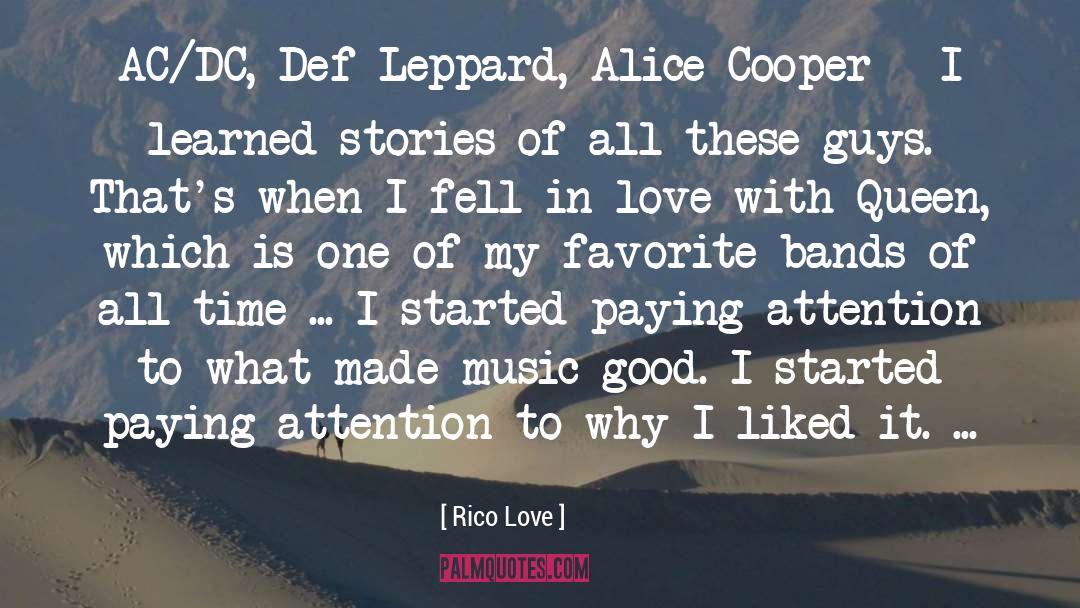Alice Cooper quotes by Rico Love