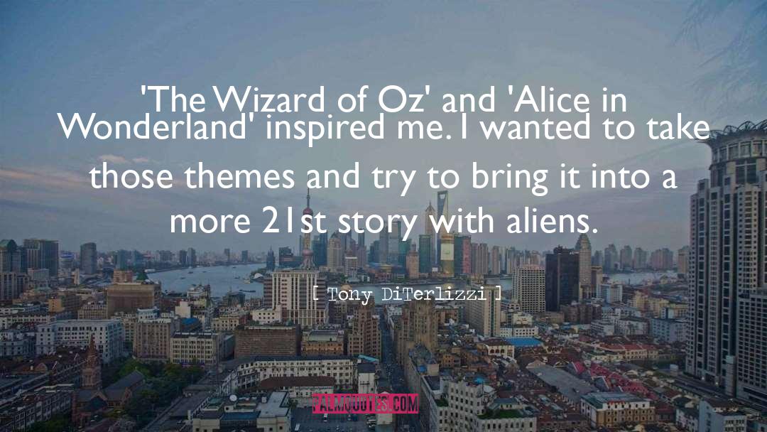 Alice In Wonderland quotes by Tony DiTerlizzi