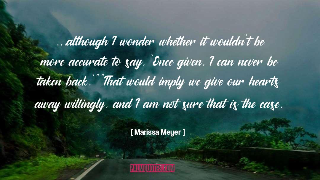 Alice In Wonderland quotes by Marissa Meyer
