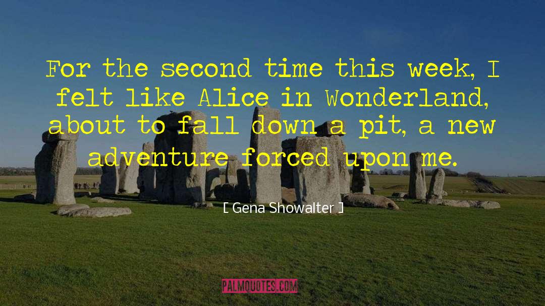 Alice In Wonderland quotes by Gena Showalter