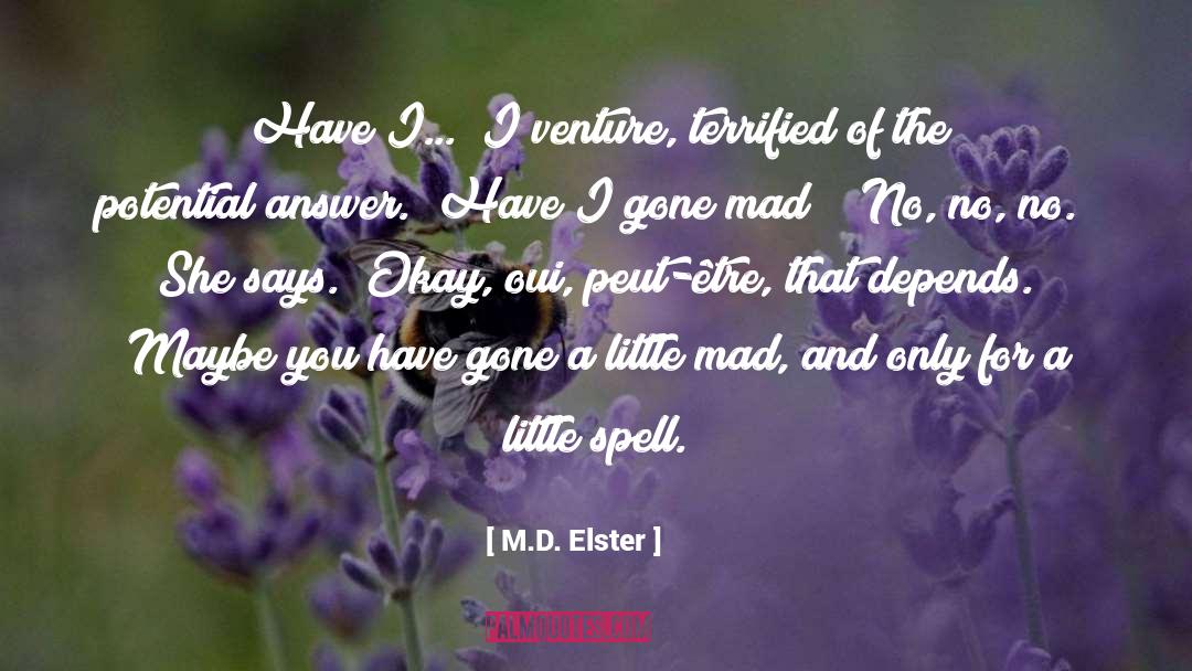 Alice In Wonderland Tea quotes by M.D. Elster