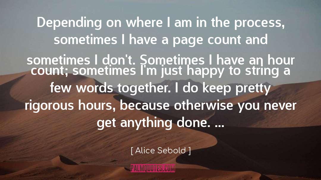 Alice Nakiri quotes by Alice Sebold