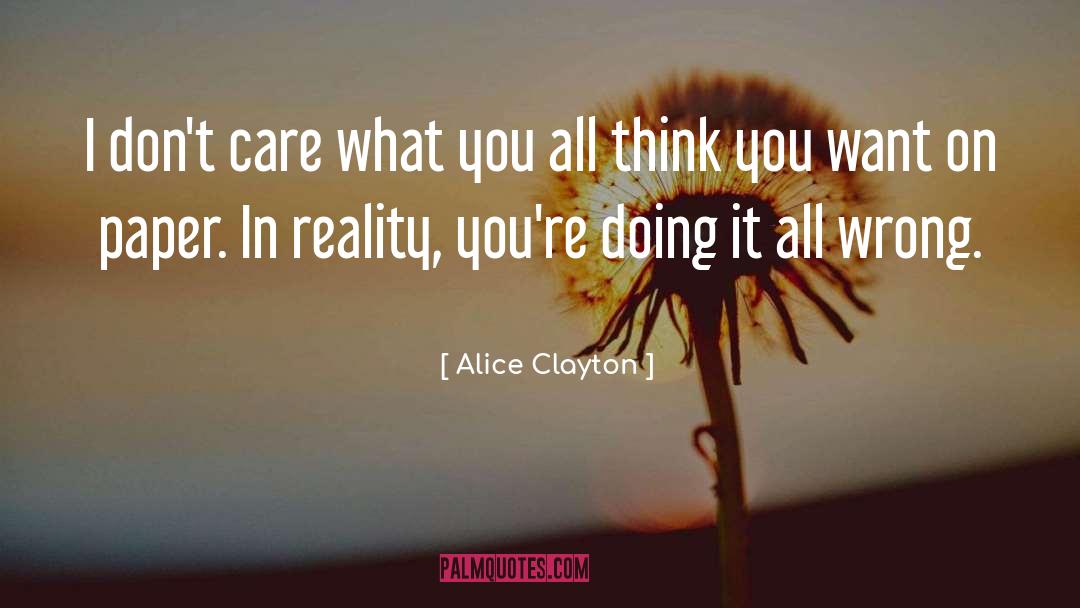 Alice Notley quotes by Alice Clayton