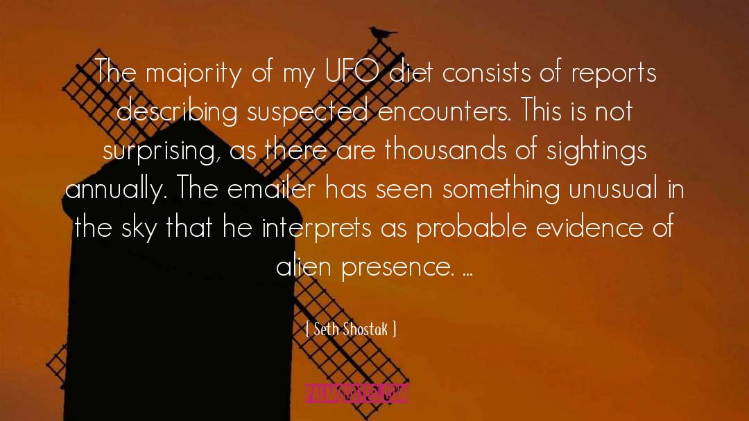 Alien Abduction quotes by Seth Shostak