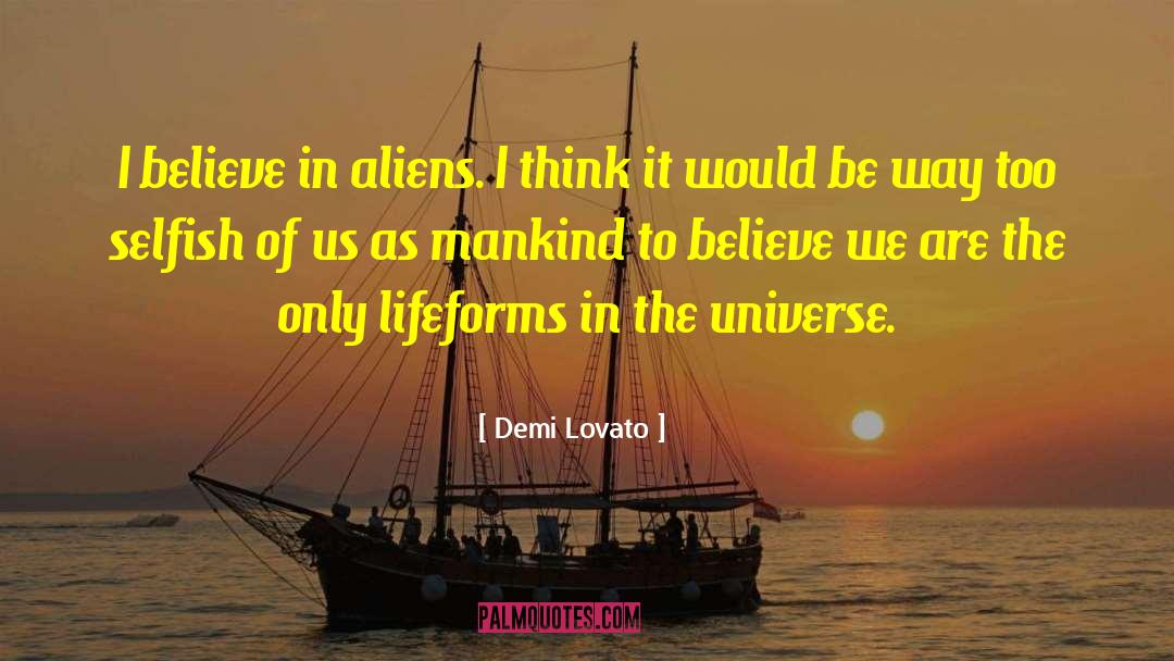 Alien Invasion quotes by Demi Lovato