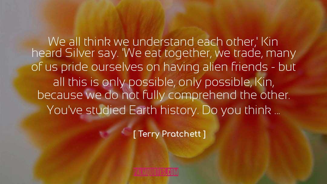 Alien Warrior Romance quotes by Terry Pratchett