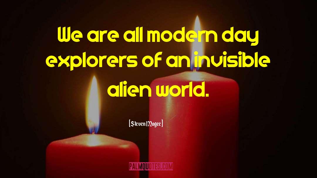 Alien World quotes by Steven Magee