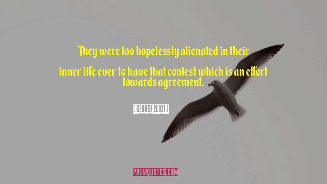 Alienated quotes by George Eliot