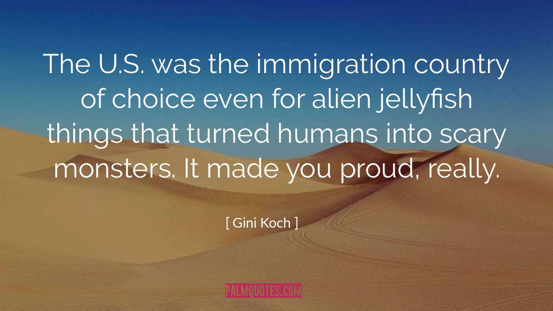 Aliens quotes by Gini Koch