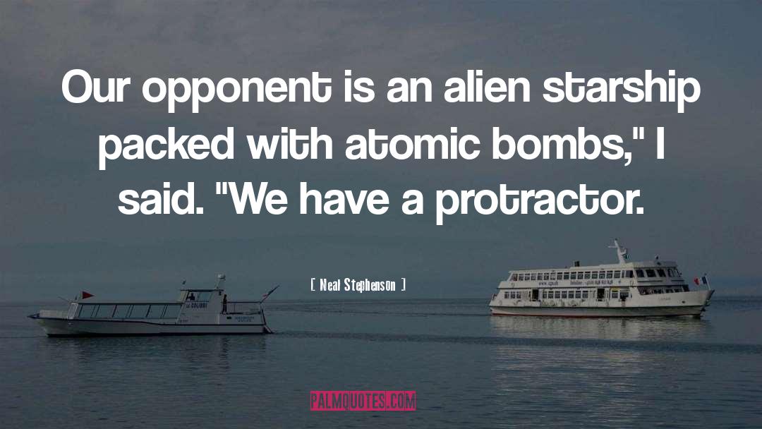 Aliens quotes by Neal Stephenson