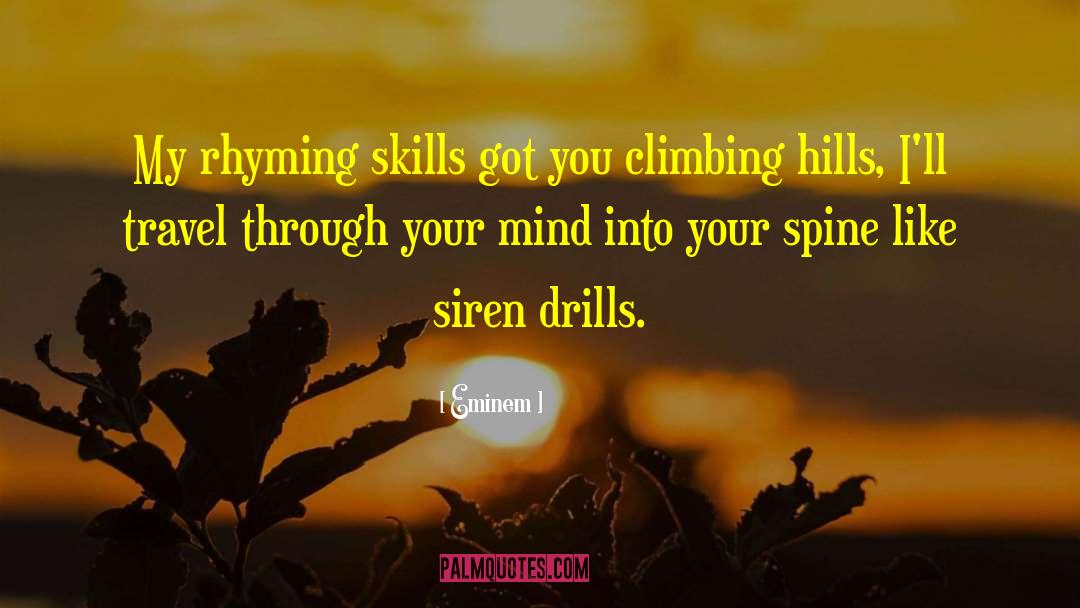Align Your Spine quotes by Eminem