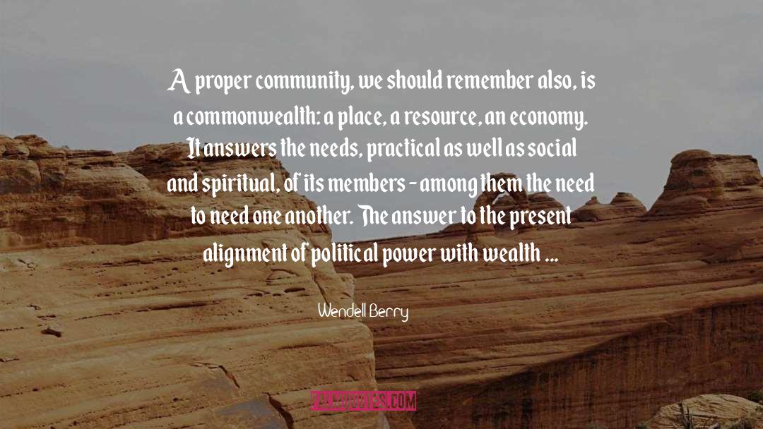 Alignment quotes by Wendell Berry