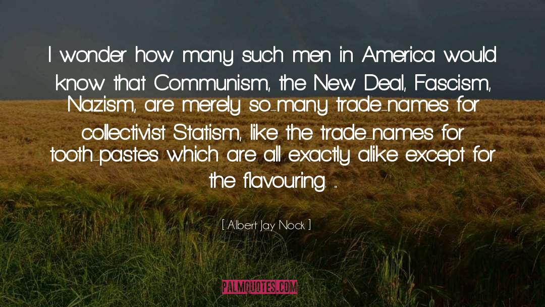 Alike quotes by Albert Jay Nock