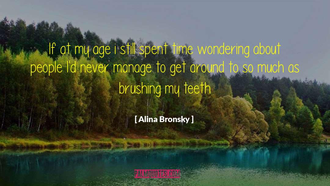Alina quotes by Alina Bronsky