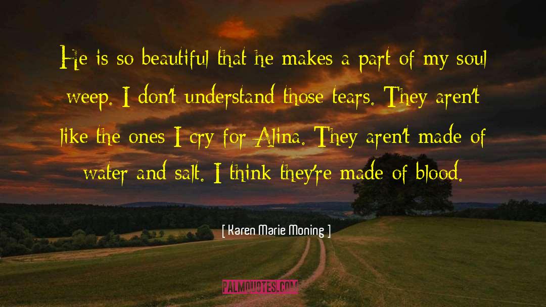 Alina quotes by Karen Marie Moning