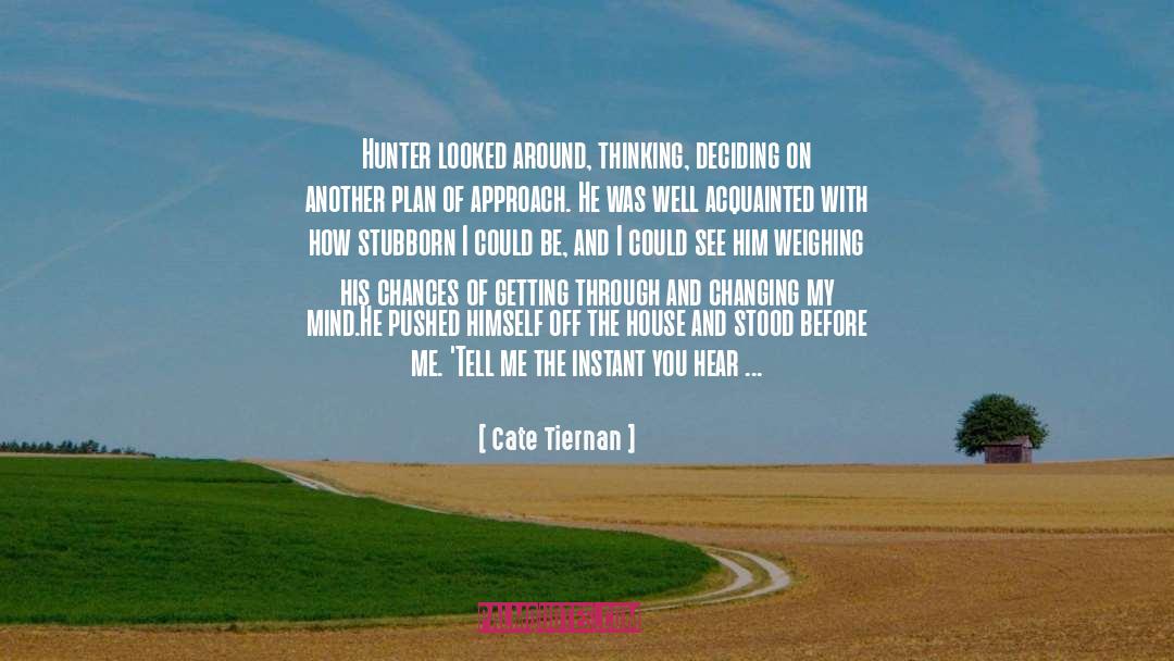 Aline Hunter quotes by Cate Tiernan