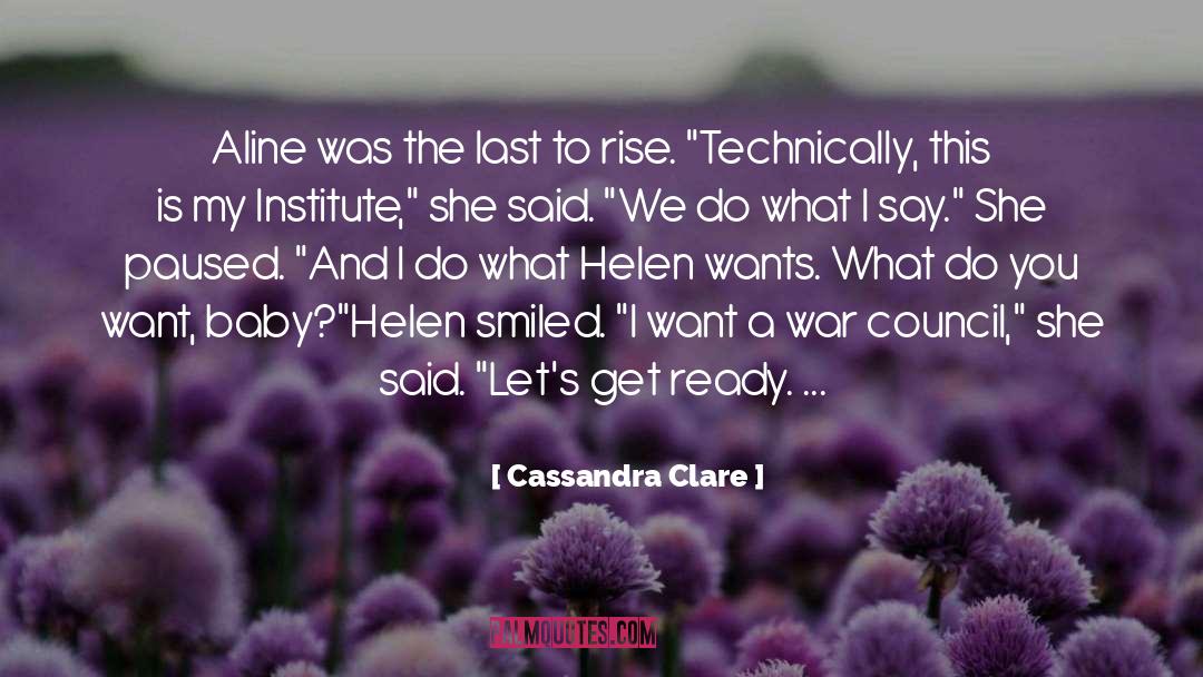 Aline Penhollow quotes by Cassandra Clare