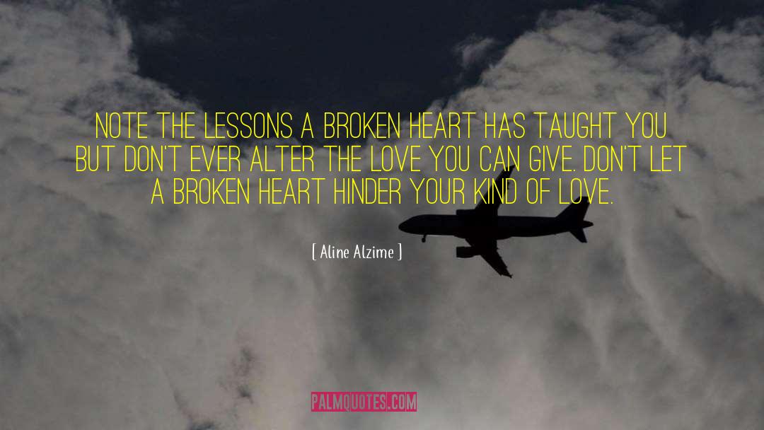 Aline quotes by Aline Alzime