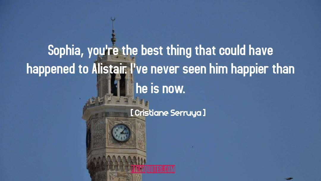 Alistair quotes by Cristiane Serruya