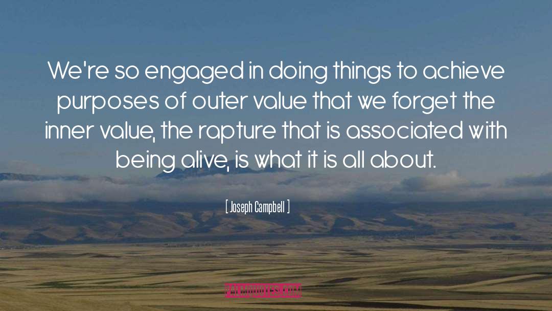 Alive quotes by Joseph Campbell