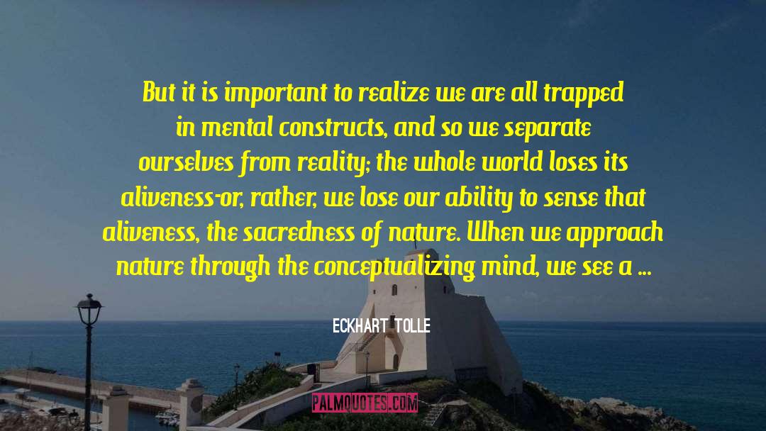 Aliveness quotes by Eckhart Tolle