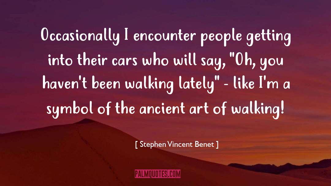 Alivizatos Cars quotes by Stephen Vincent Benet