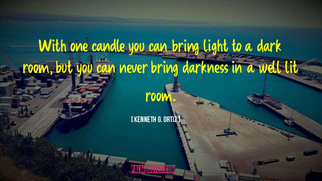 Alixx Candle quotes by Kenneth G. Ortiz