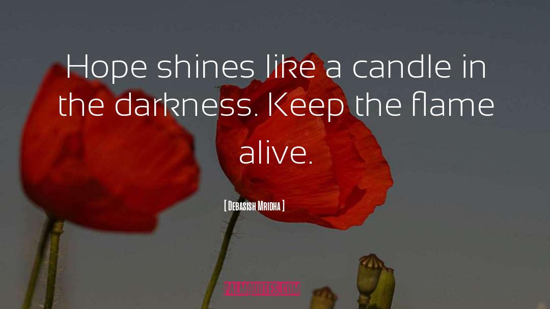 Alixx Candle quotes by Debasish Mridha