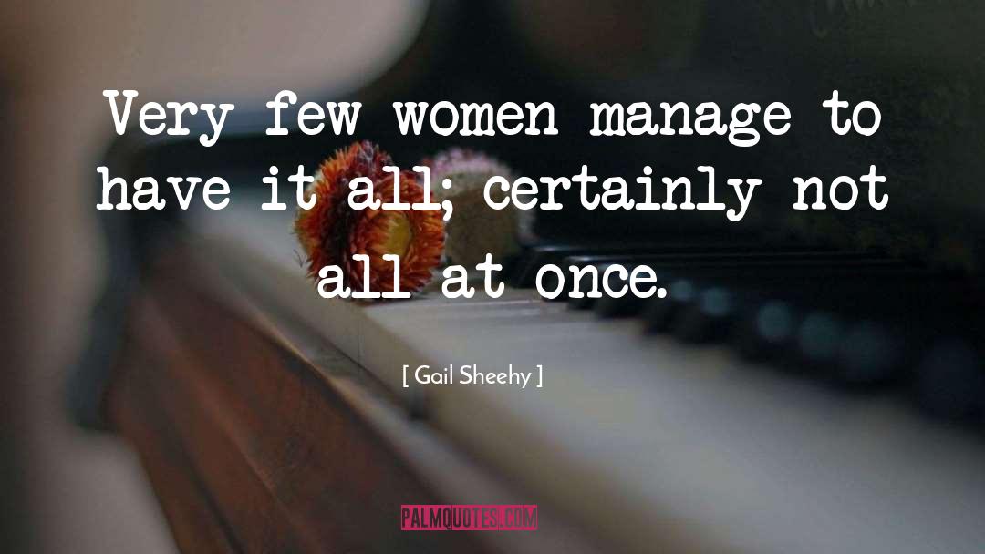 All At Once quotes by Gail Sheehy