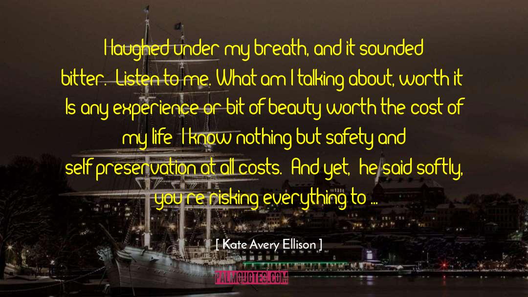 All Costs quotes by Kate Avery Ellison
