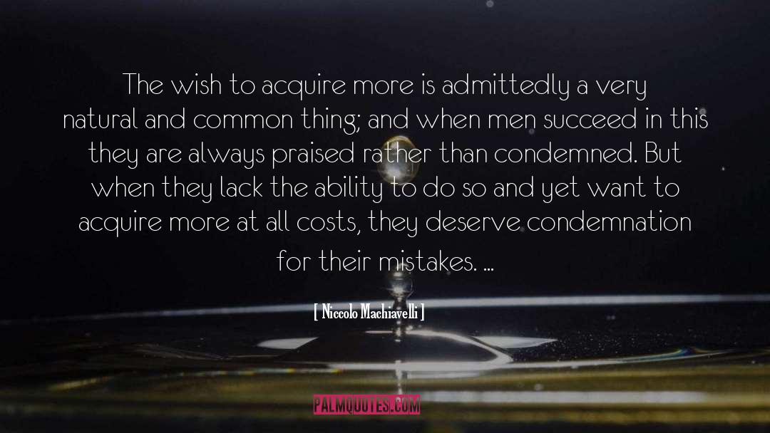 All Costs quotes by Niccolo Machiavelli