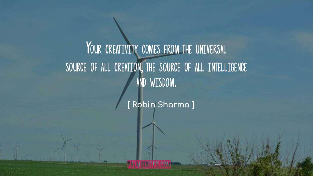 All Creation quotes by Robin Sharma