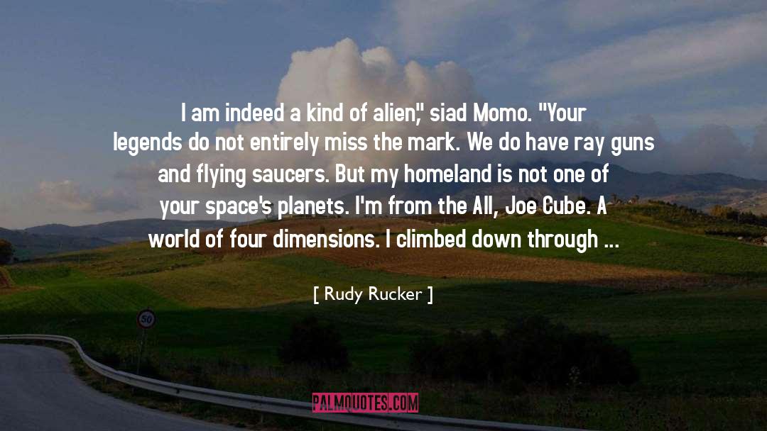 All Four Of Us Forever quotes by Rudy Rucker