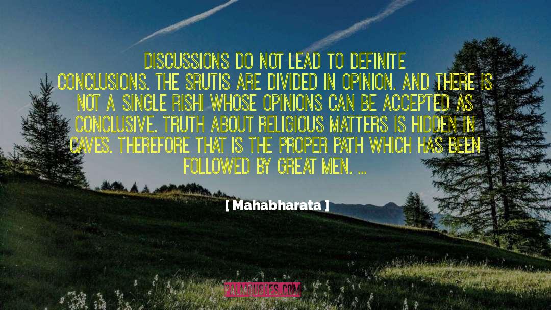 All Gall Is Divided quotes by Mahabharata