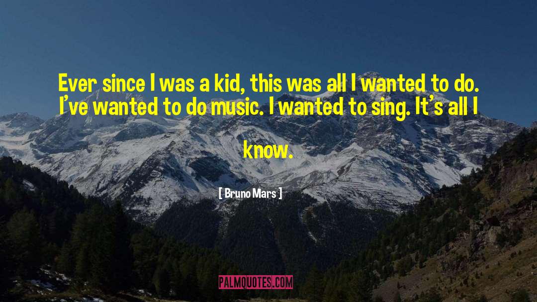 All I Wanted quotes by Bruno Mars