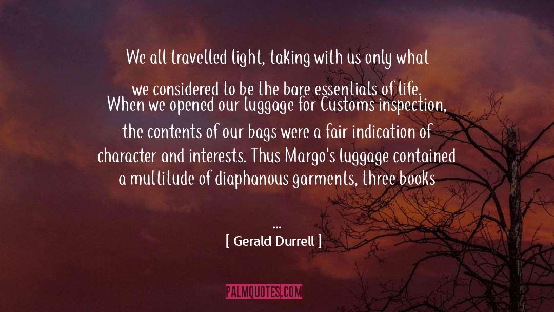 All In quotes by Gerald Durrell