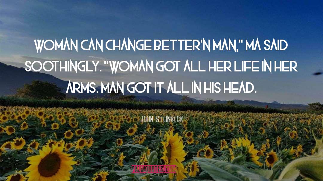 All In quotes by John Steinbeck