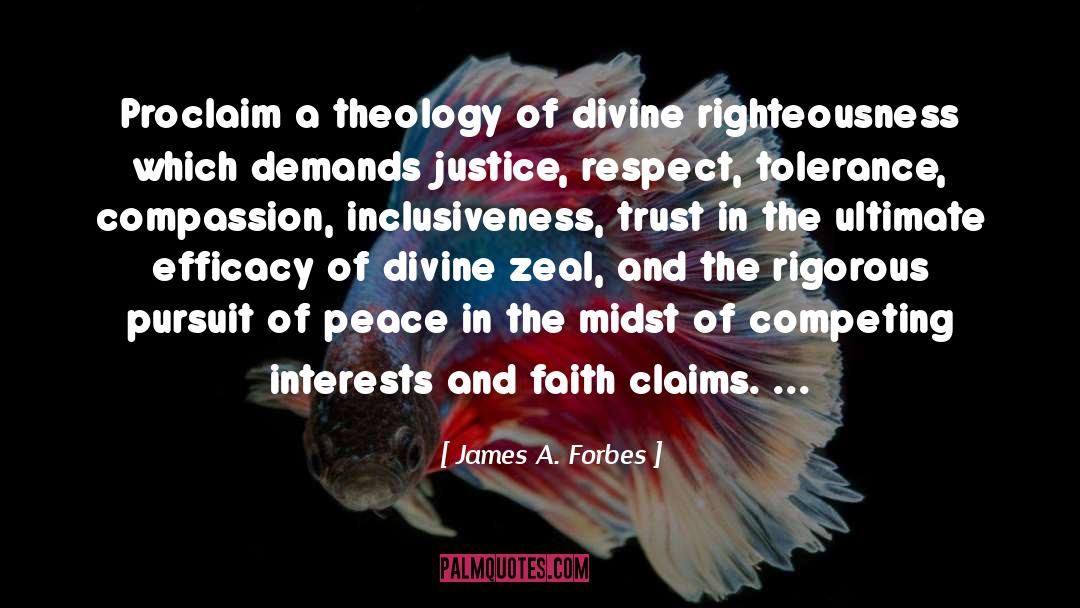 All Inclusiveness quotes by James A. Forbes
