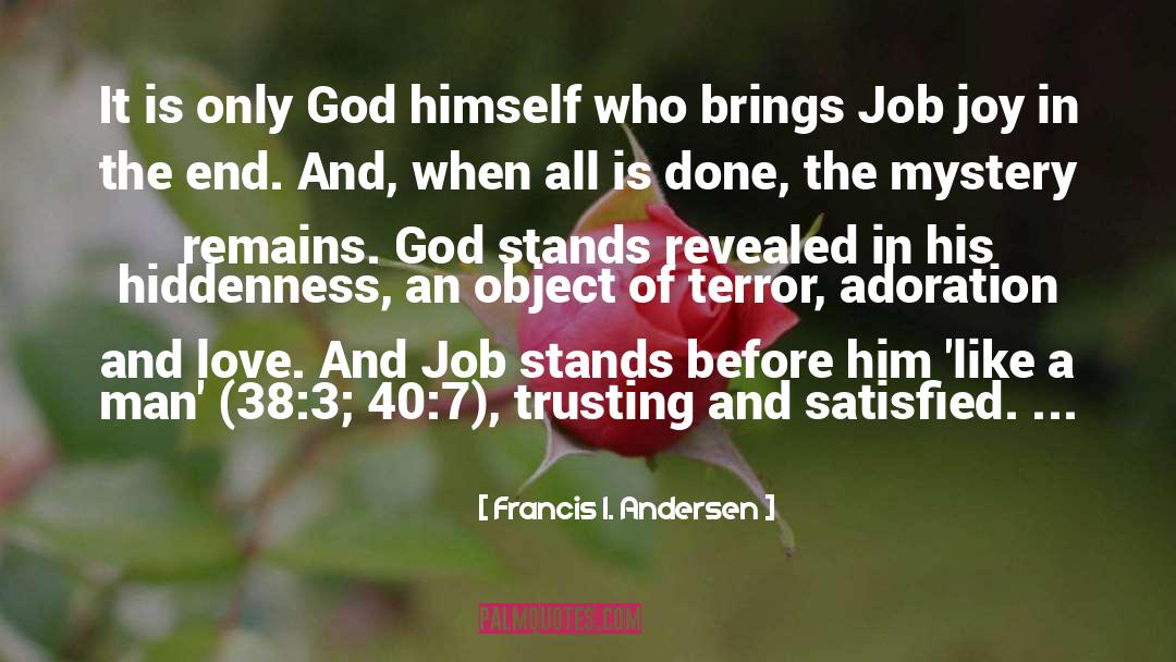 All Is One quotes by Francis I. Andersen