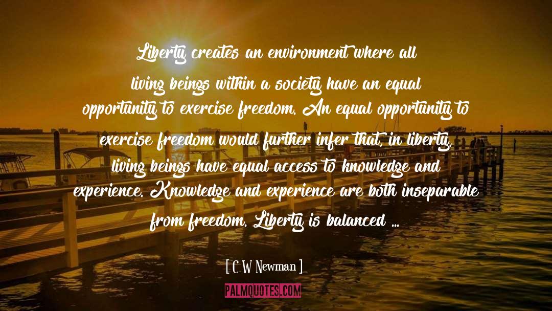 All Living Beings quotes by C W Newman