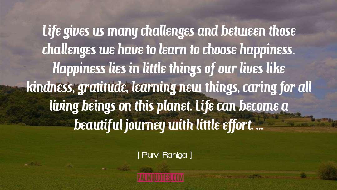 All Living Beings quotes by Purvi Raniga