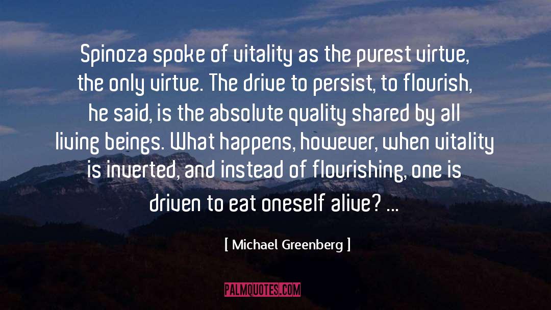 All Living Beings quotes by Michael Greenberg