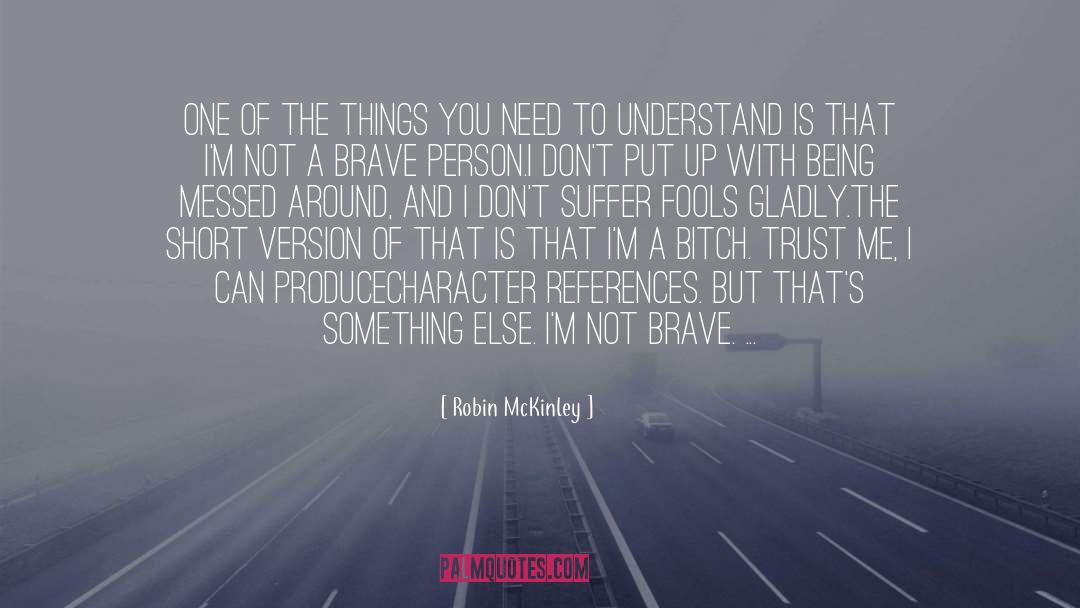 All Messed Up quotes by Robin McKinley