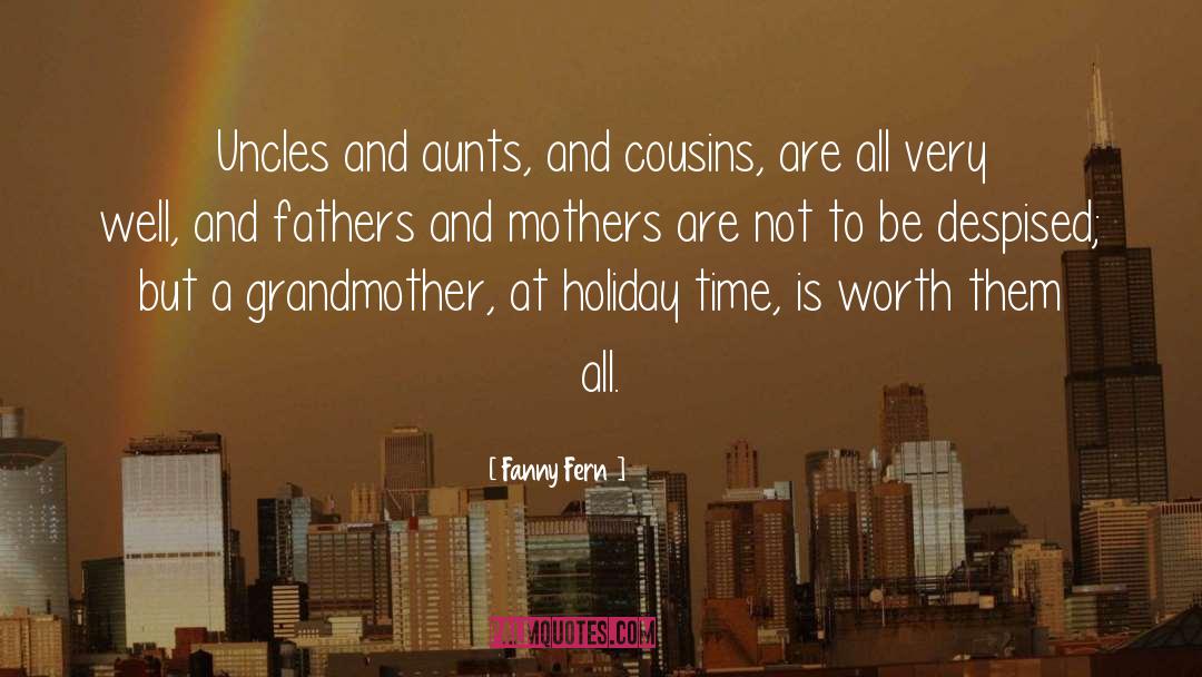 All Mother quotes by Fanny Fern