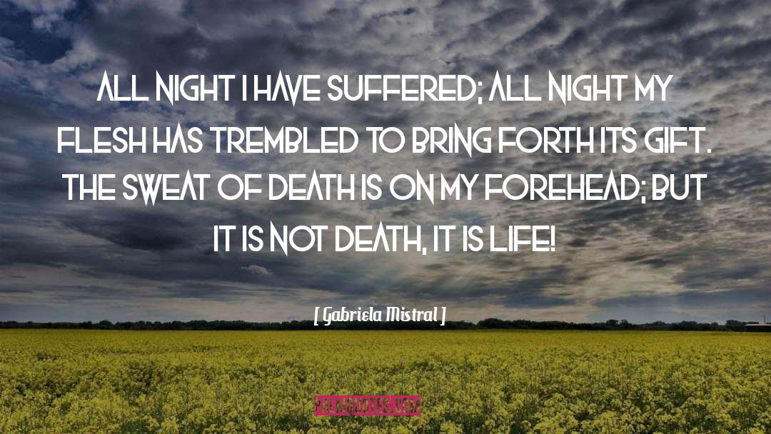 All Night quotes by Gabriela Mistral