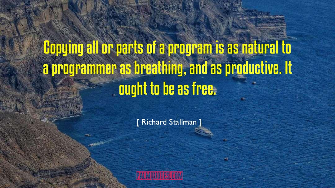 All Parts Together quotes by Richard Stallman