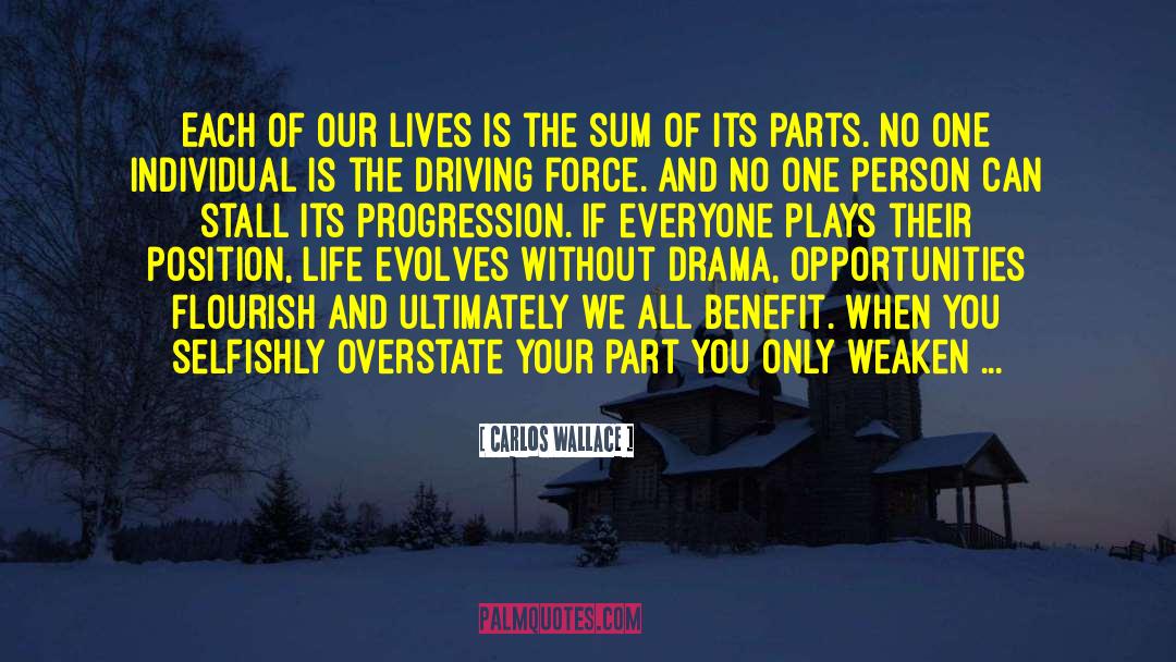All Parts Together quotes by Carlos Wallace