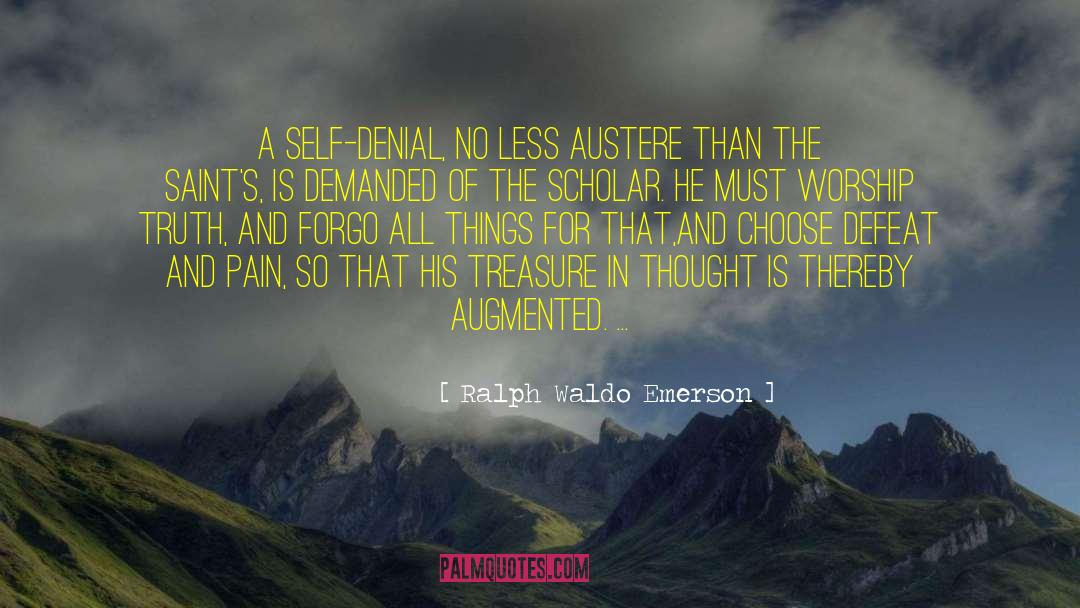 All Saints High quotes by Ralph Waldo Emerson