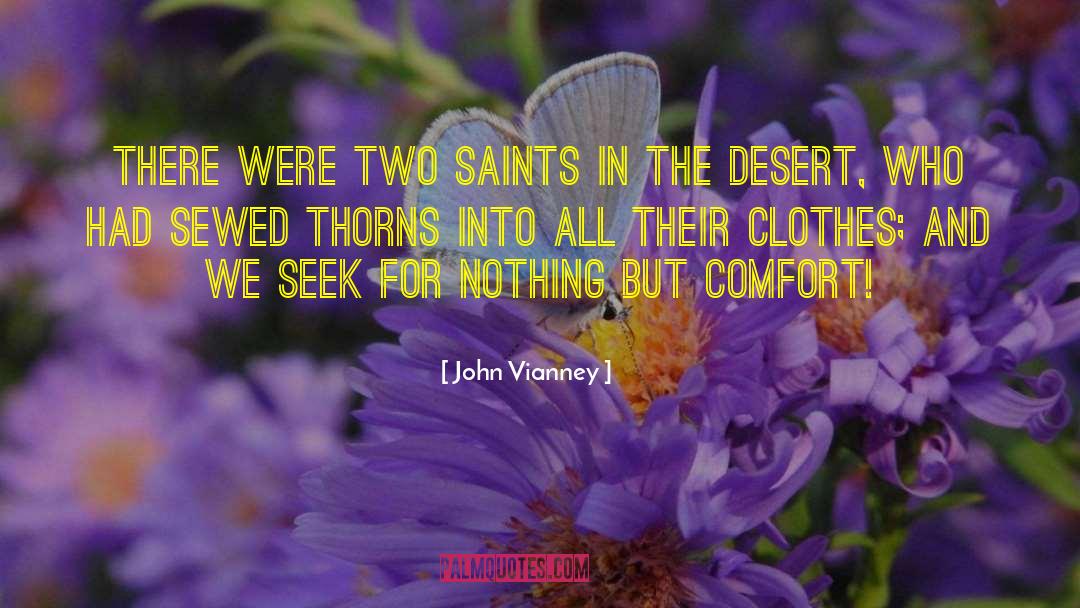 All Saints High quotes by John Vianney