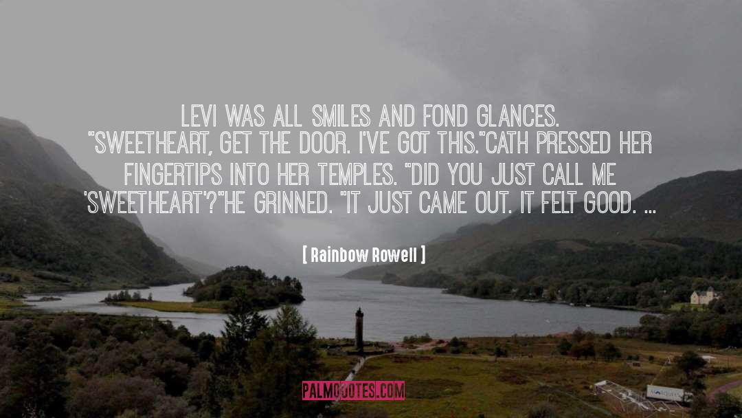 All Smiles quotes by Rainbow Rowell